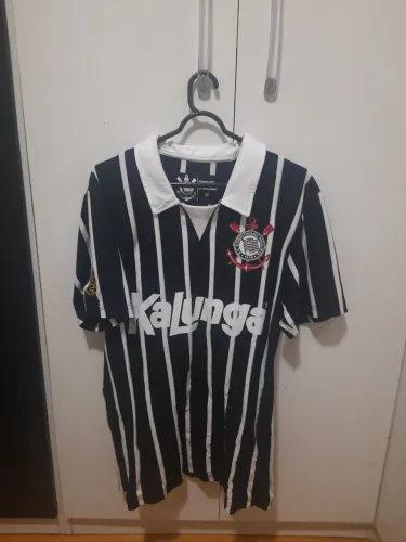 Camisa Corinthians 1990 Kalunga (Versão Nova Oficial,)