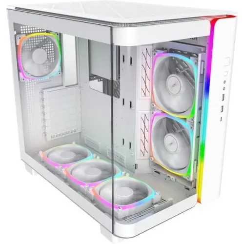 Gabinete Gamer Montech King 95 Pro Branco com 6 Fans ARGB - R$ 899