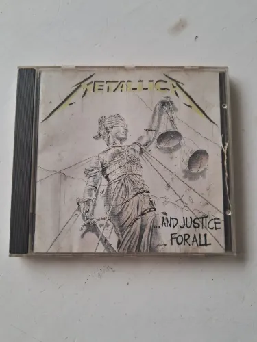 CD Metallica "And Justice for All" - Cópia francesa