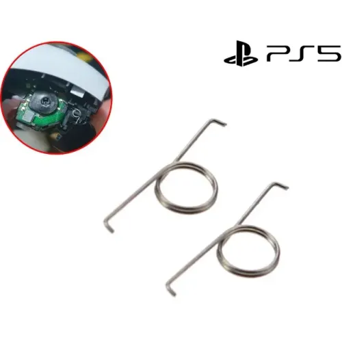 Par Molas dos botões L2 R2 do controle DualSense de PS5 Dualshock 4 PS4