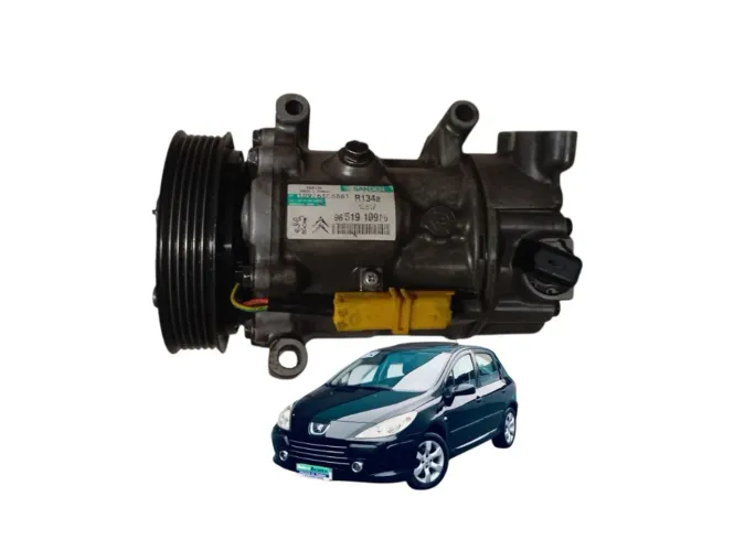 Compressor Ar Condicionado Peugeot 307 1.6 2009 2010 Flex