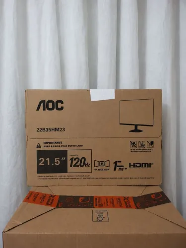 Monitor aoc 120hz 1ms novo na caixa!
