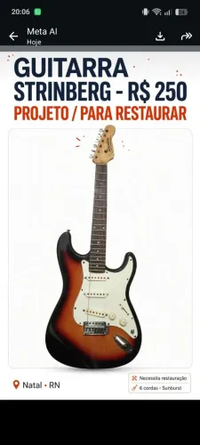Guitarra Strinberg