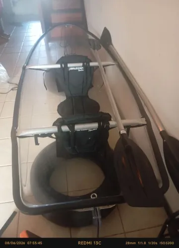 Vendo caiaque transparente.