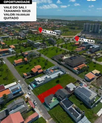 Lote Valle do Sal 2, próximo a pista principal