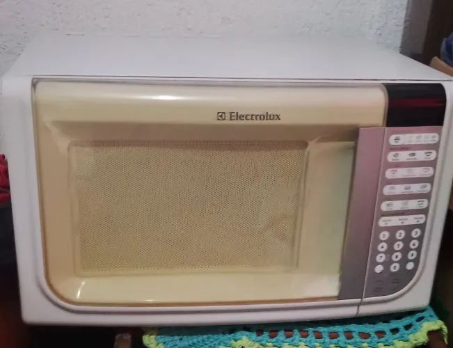 Microondas com defeito