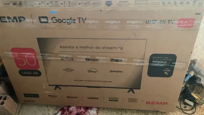 Tv 50 polegadas com tela quebrada 