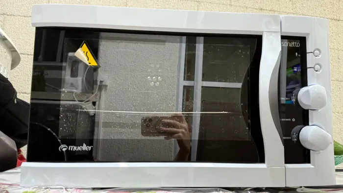 Forno Elétrico Sonetto Branco com Timer Mueller