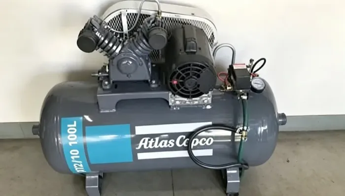 Compressor Atlas Copco 100L 10 bar - Seminovo, 30 dias de uso