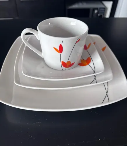 Aparelho jantar 50 Peças Branco
