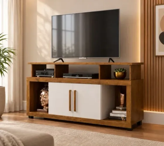 Rack para tvs de ate 50 polegadas (gett moveis)