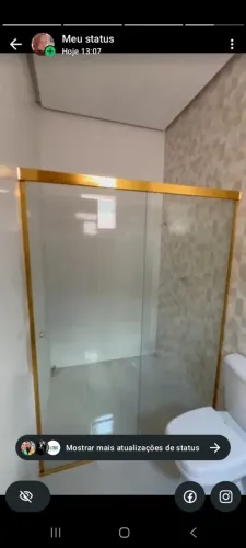 Box com kit dourado alto padrão 