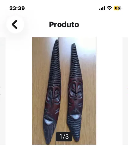 Esculturas africanas 39 cm