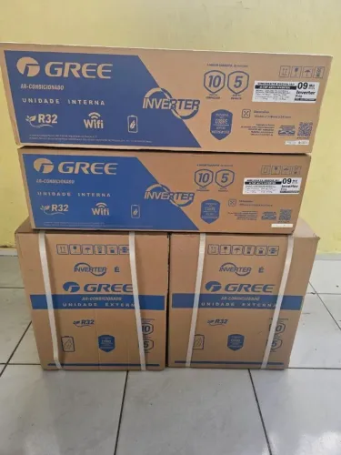 Ar-condicionado Split Hi-Wall Gree G-TOP Auto Inverter 9.000 BTUs - Frio, Wi-Fi