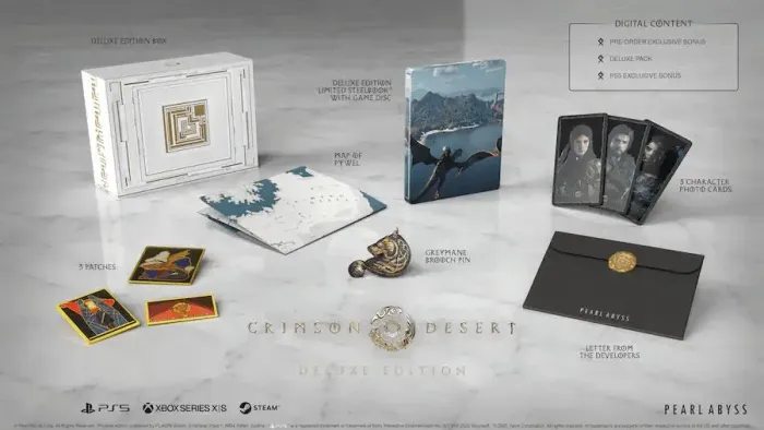 CRIMSON DESERT - STEELBOOK EDITION | NOVO E LACRADO