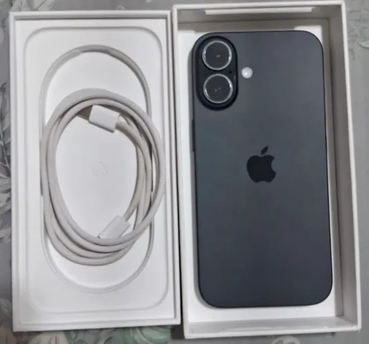 iPhone 16 128Gb na Caixa Preto com Garantia