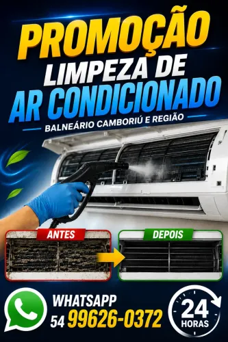 Limpeza ar condicionado 24 horas. @servicocerto