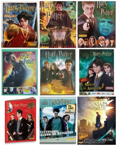 Figurinhas Harry Potter vários álbuns