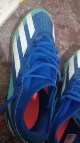 chuteira Adidas X Crazyfast.3 azul original,tamanho 41,42 ,usada so 3 vezes