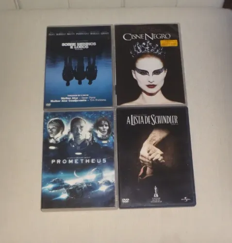 Filmes DVD Cisnei Negro , Club da Luta , V de Vingança , 007 e outros