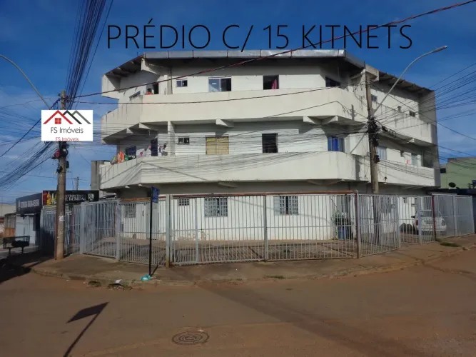 QR 313 Ótimo Prédio com 15 Kitnets Ideal para Renda Escriturado em Samambaia Sul - Brasíli