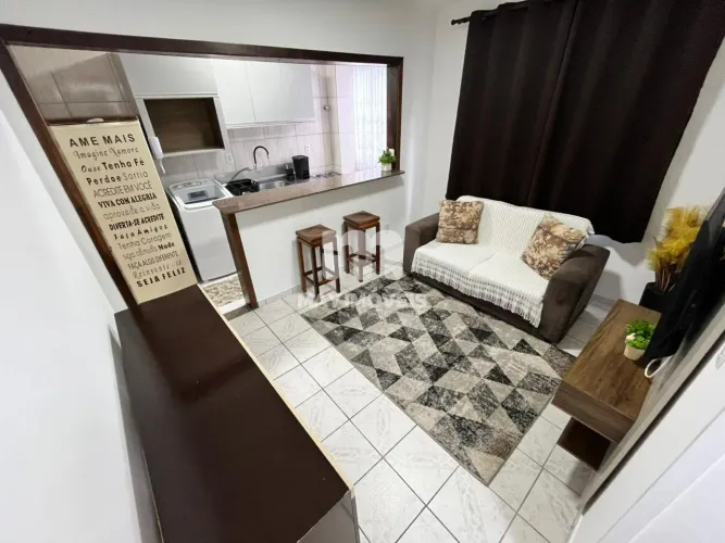 Apartamento mobiliado com 1 dormitório próximo a Univali em Itajaí