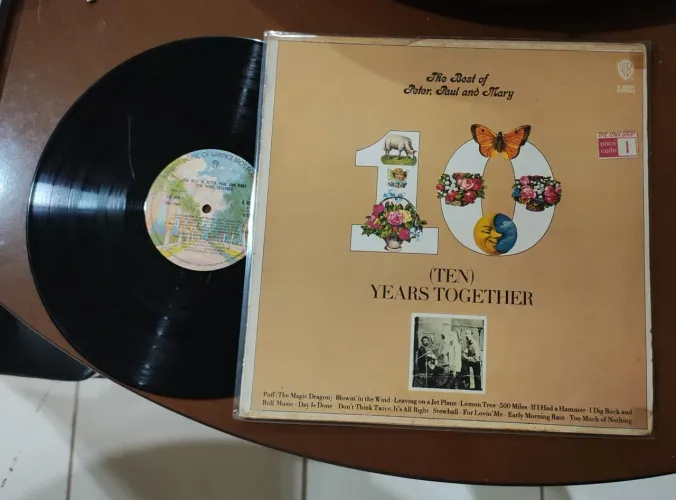 Peter , Paul and Mary - The Best of  LP Vinil importado de época