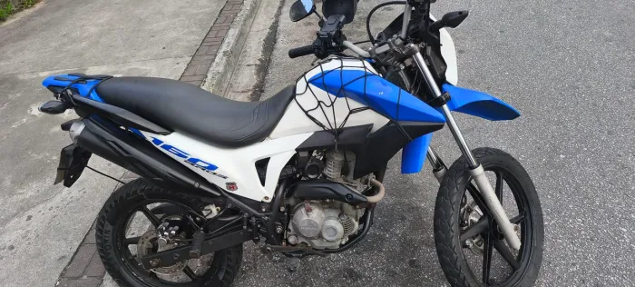 Honda Bros azul 