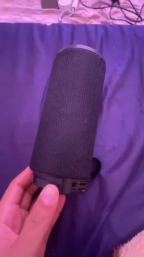 Caixinha De Som Led Rgb Caixa Portátil Wireless Speaker Bluetooth Com Radio Fm Sd Pendrive