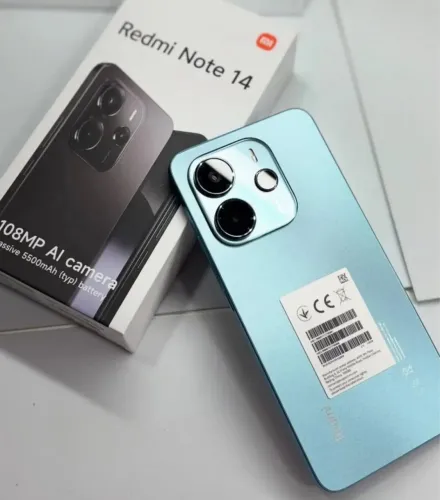 Xiaomi 4G: Note 14 -Blue 256/8Gb em até 12x