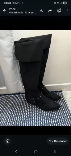 Vendo bota bebecê nova