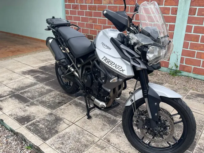 Tiger 800 XRX 2018 Cinza