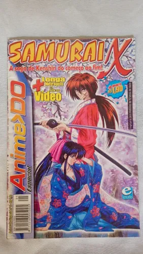 Revistinha Anime Do Especial n° 5 - Samurai X do começo ao fim