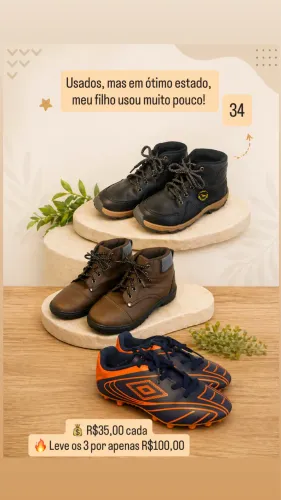 Sapatos infantis