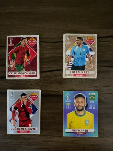 Cartas lendárias copa do mundo 2022