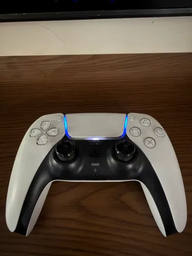 Controle Joystick Sem Fio Sony Playstation Ps5 Branco