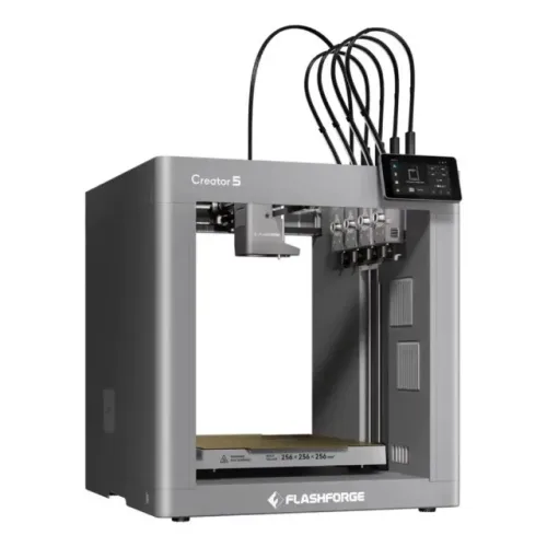 Impressora 3D Flashforge Creator 5 - Equipamento Profissional de Alta Precisão
