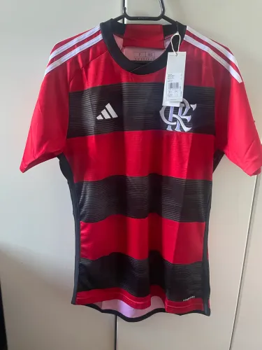 Camisa Flamengo I 23/24 s/n° Torcedor - P