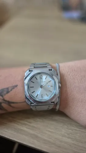 Relógio BVLGARI Prata