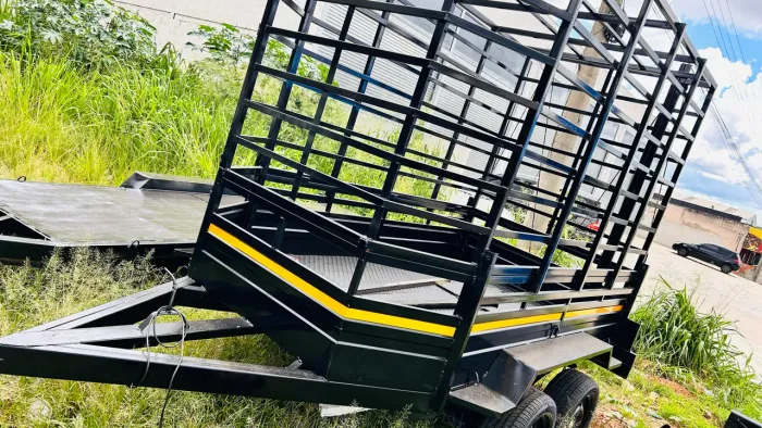 ? CARRETA BOIADEIRA REFORÇADA - PRONTA PRA TRABALHO ?