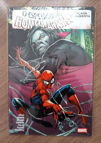 O Espetacular Homem-Aranha Caçada Sangrenta Editora Panini