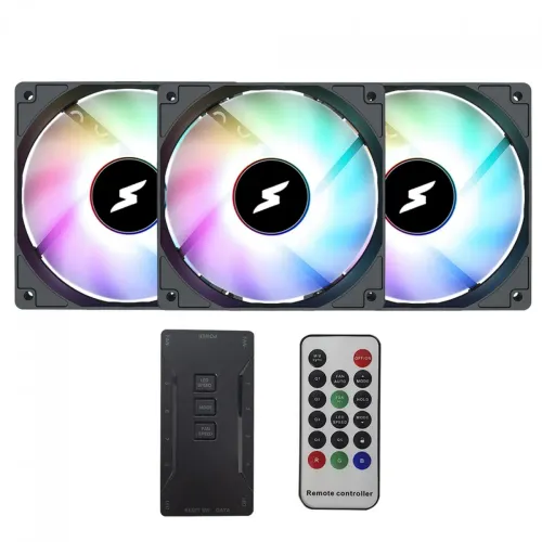 Kit Fans com Controle + Controladora
