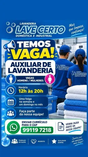 Auxiliar de lavanderia