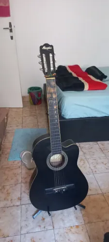 Violão Memphis AC-60 elétrico.