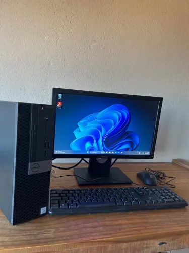 Mini CPU Dell i7 9ªGeração/UHD Graphics/16GB RAM/256GB SSD /Monitor 18?+Teclado USB +Mouse