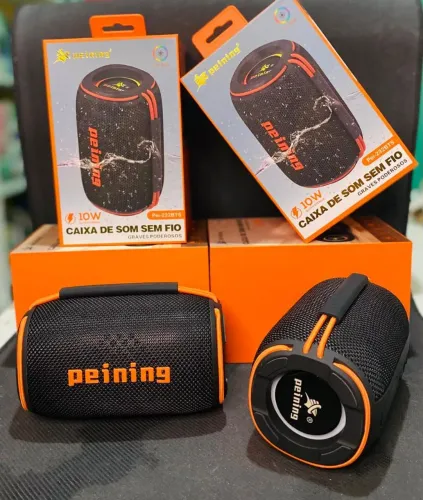 Caixa de som bluetooth 10w peining 
