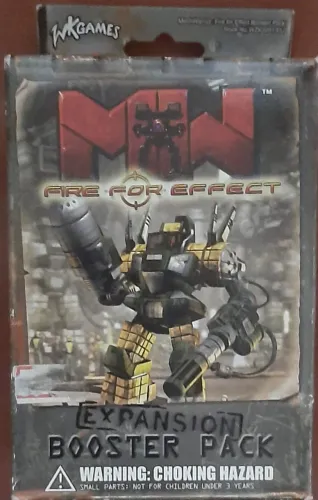 Jogo RPG - MechWarrior Booster Pack - Fire for effect - Lacrado