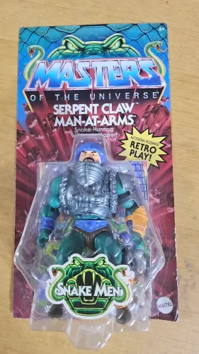 Mentor Serpent claw man at arms origins