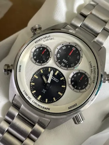relógio seiko prospex speedtimer sfj009p1 limited edition 110anos solar calibre 8a50