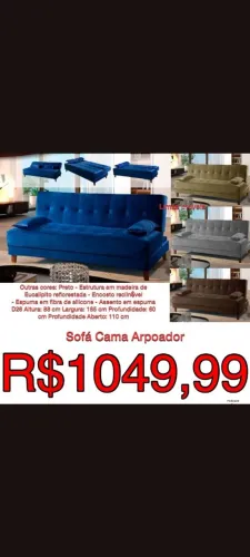 Sofá Cama Arpoador